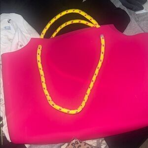 Sol de janerio Vibrant Pink Tote Bag